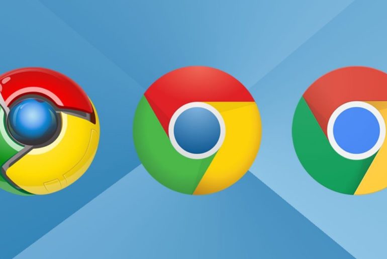 Chrome logo evolution