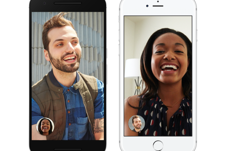 Google Duo screen