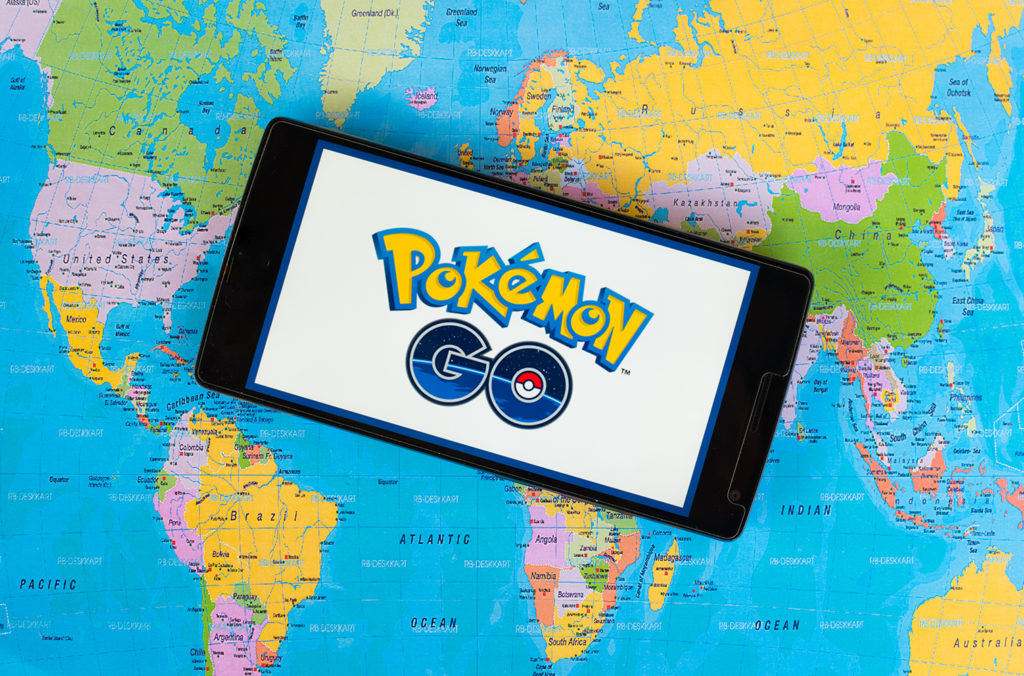 Pokémon Go mapamundi